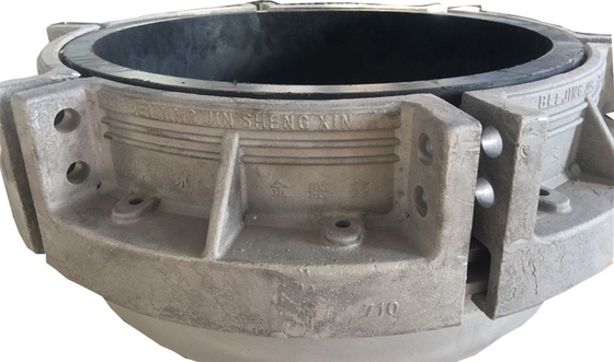 Крышка конца нержавеющей стали штепсельной вилки Dn710mm гидростатическая