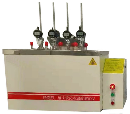 Компьютеризированная машина Astm D648 Hdt Vicat испытывая