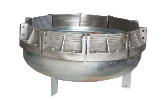 Легкие пластиковые торцевые заглушки для труб с уплотнительным торцом в форме барабана и зубчатой ​​контактной поверхностью для увеличения силы зажима