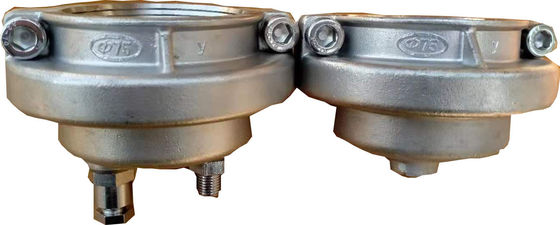 Iso прошел крышки конца металла 75mm для трубы pe Pvc