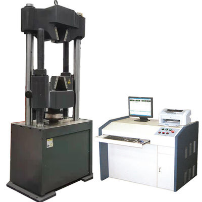 Машина всеобщего сопротивления изгибу материалов 600KN испытывая с защитным чехлом металла